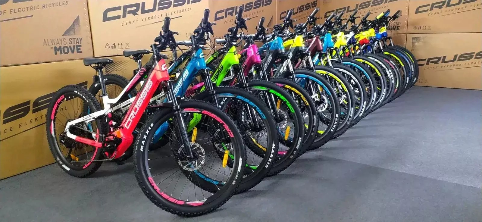 elektrokola crussis v půjčovně ebikerent.cz